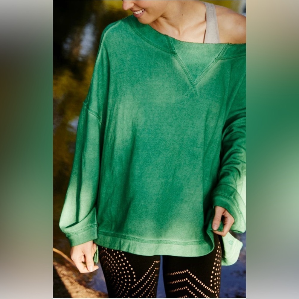 EUC fp movement Free People Rugby Match Pullover in large​​
